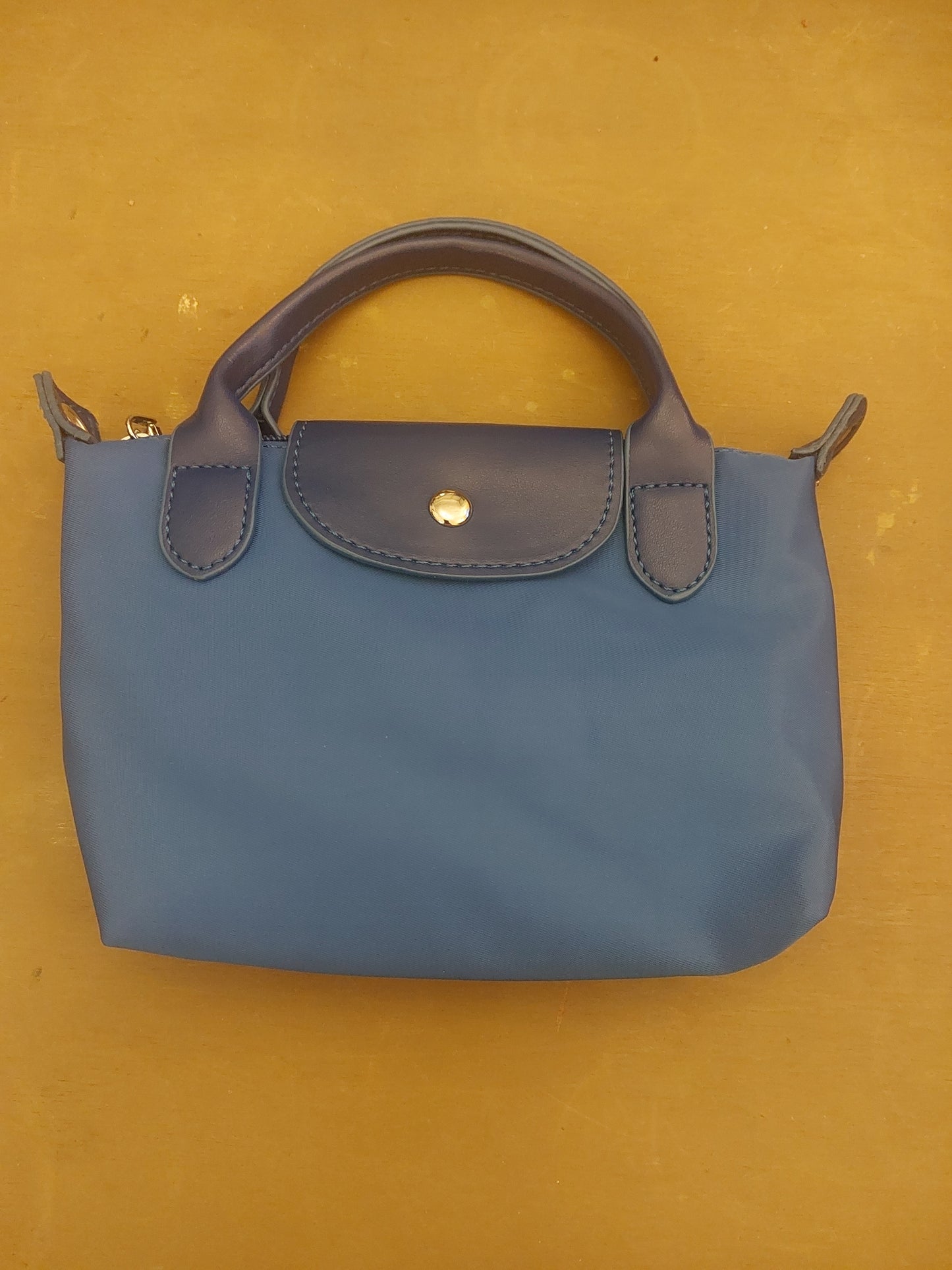 Nylon mini crossbody bag - Blue