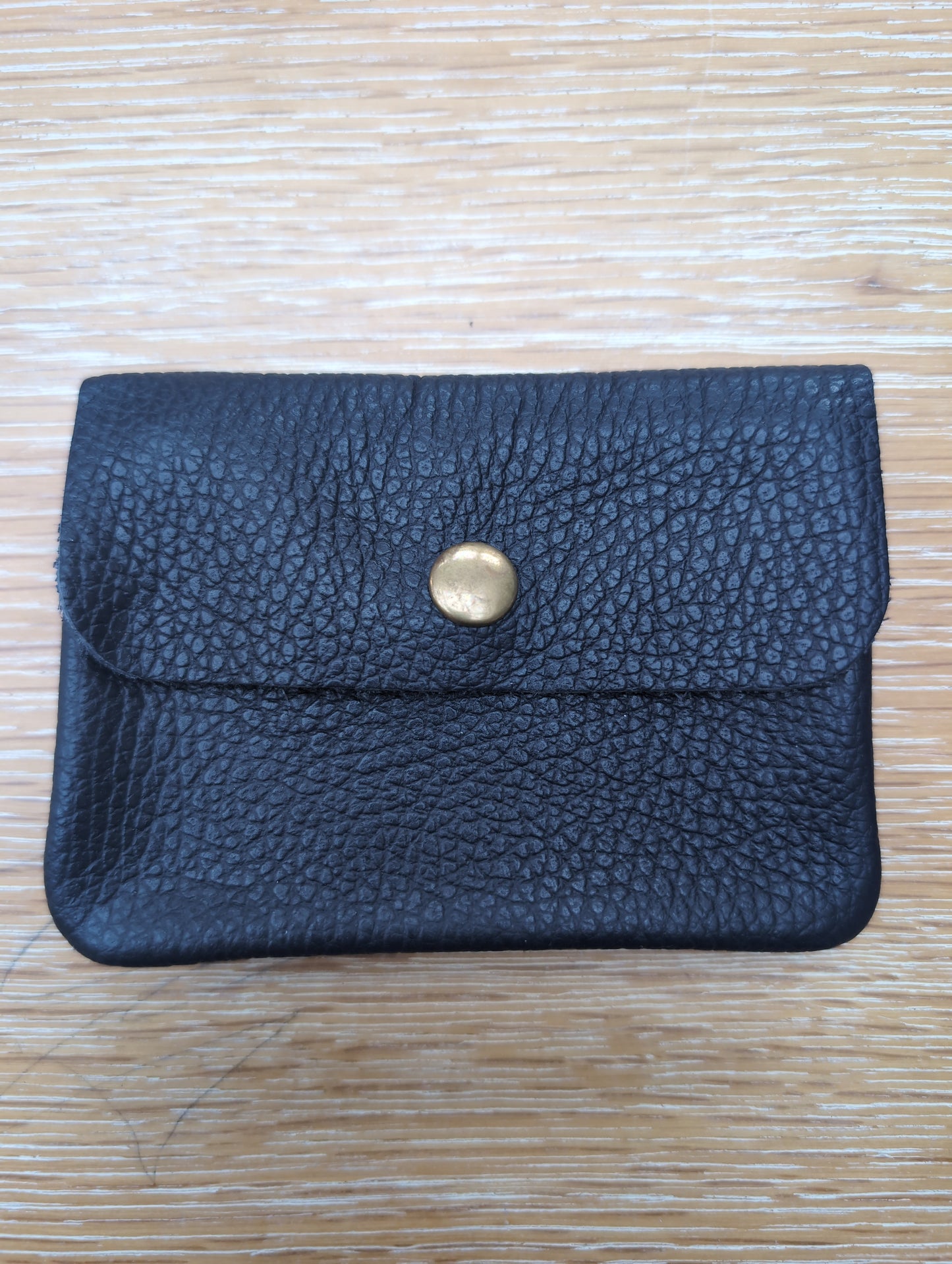 Leather purse - Navy