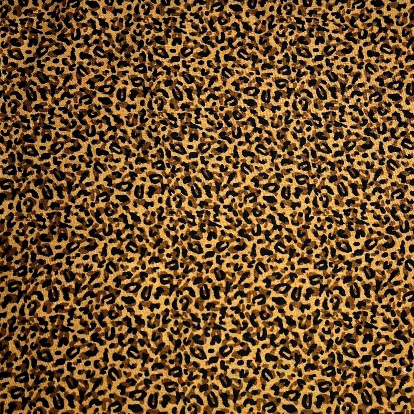 Beige cheetah print scarf
