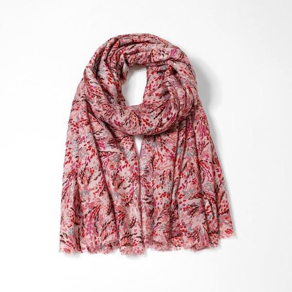 Pink sparkles scarf