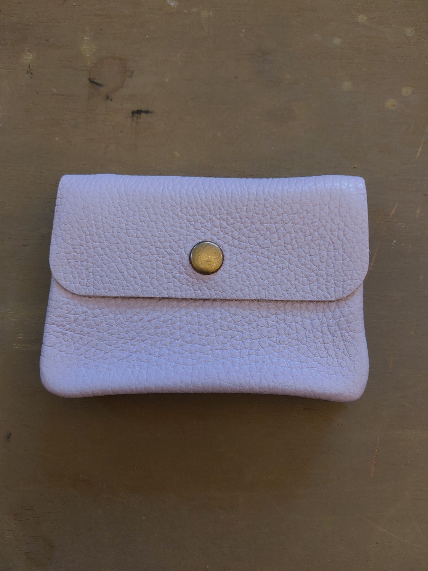 Leather purse  - Lilac
