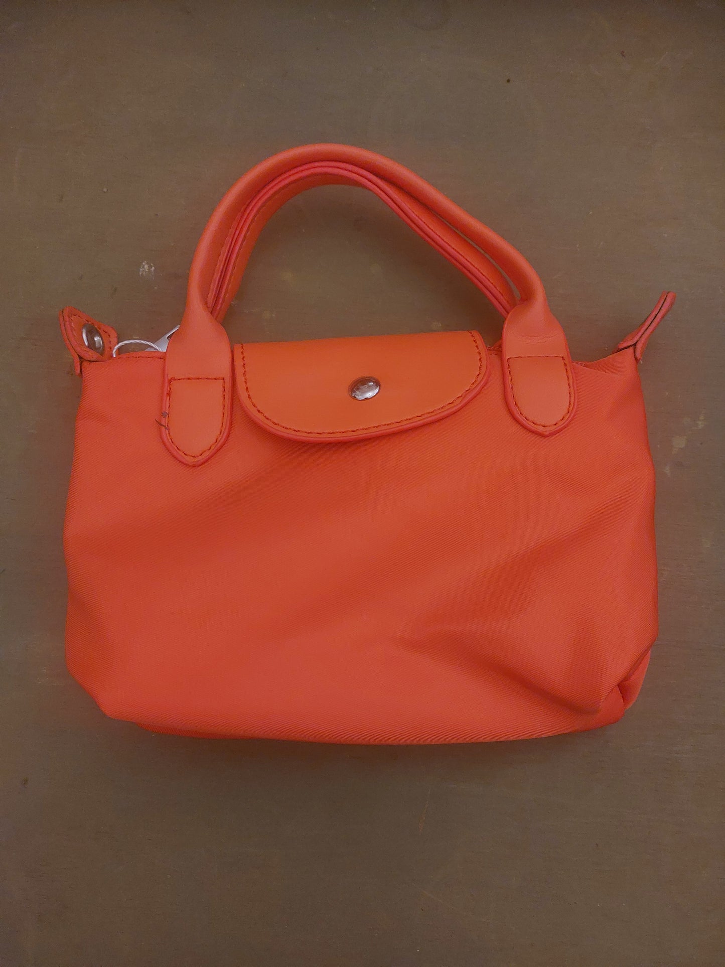 Nylon mini crossbody bag - Orange