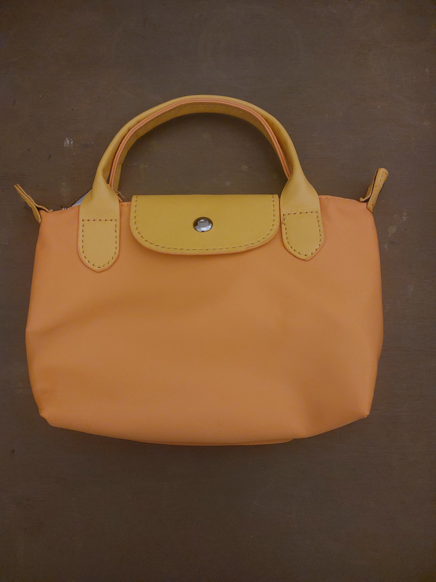 Nylon mini crossbody bag - Yellow