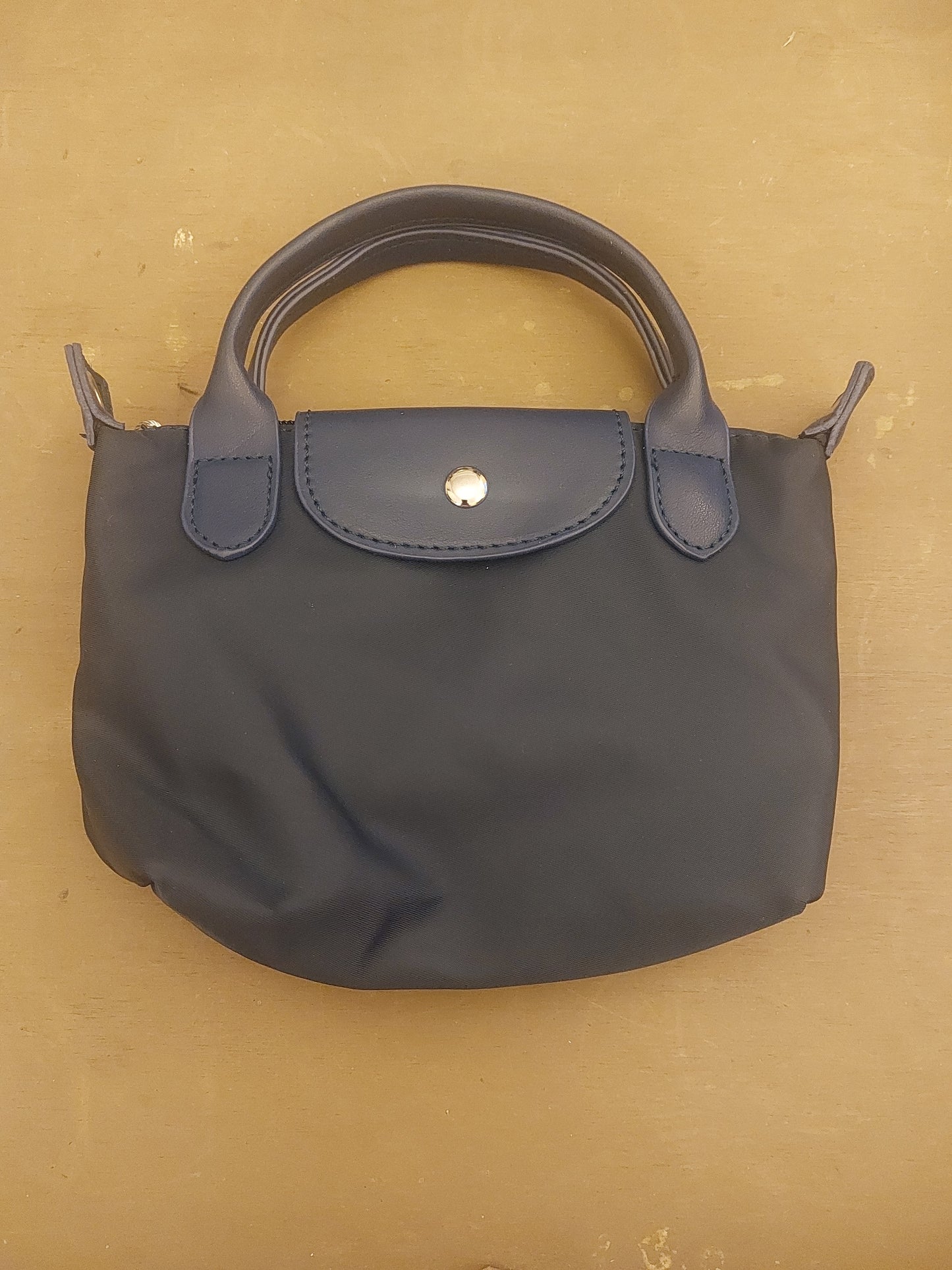 Nylon mini crossbody bag - Navy